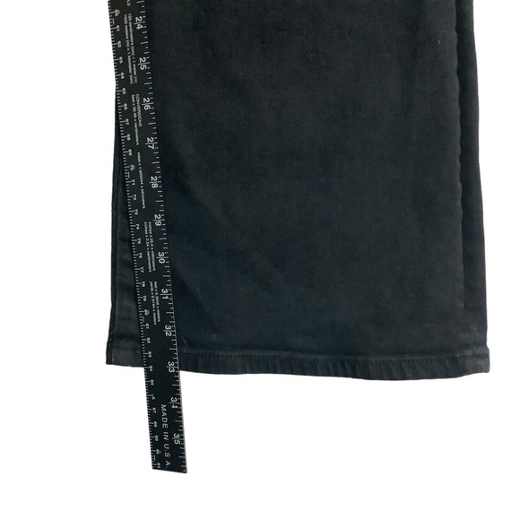 Pilcro & the Letterpress Jeans Sz 33L High Rise Bootcut Black - Picture 5 of 7